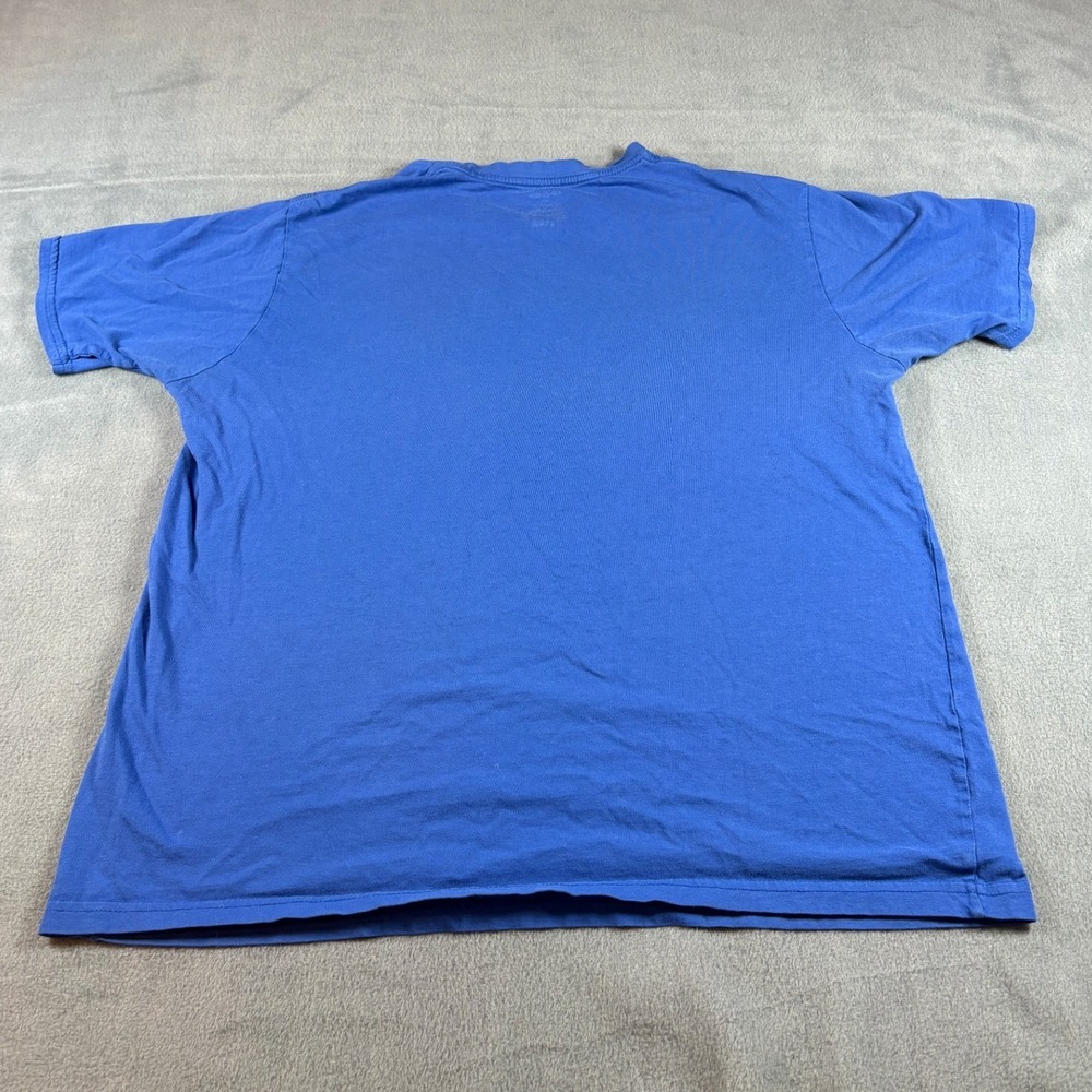 Pro Edge Kansas Jayhawks T-Shirt Mens Large Blue Graphic Tee NCAA 1865 Vintage - Picture 4 of 4